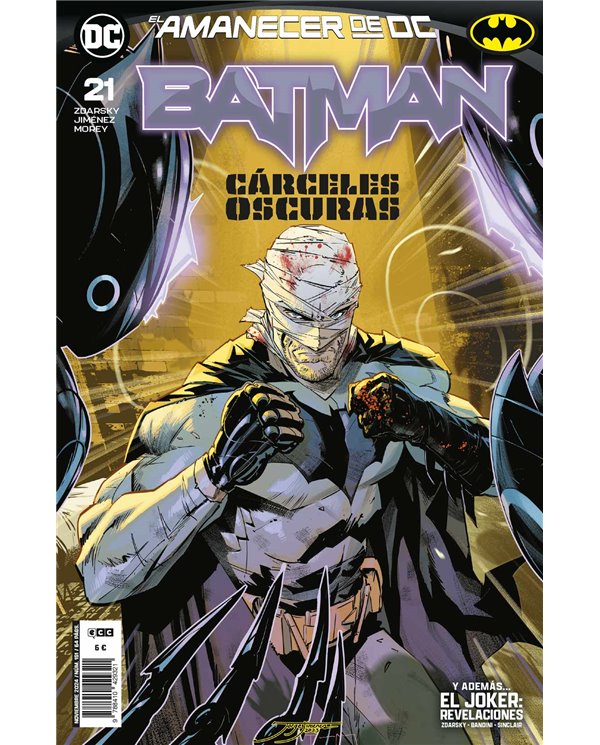 Jorge Jiménez / Michele Bandini
,ECC,,9788410429321,Batman núm. 21/ 151