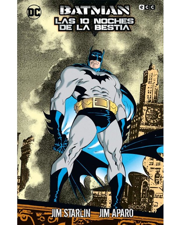 Jim Aparo,ECC,,9788410429772,Batman: Las diez noches de la bestia (Grandes Novelas Gráficas de Batman)