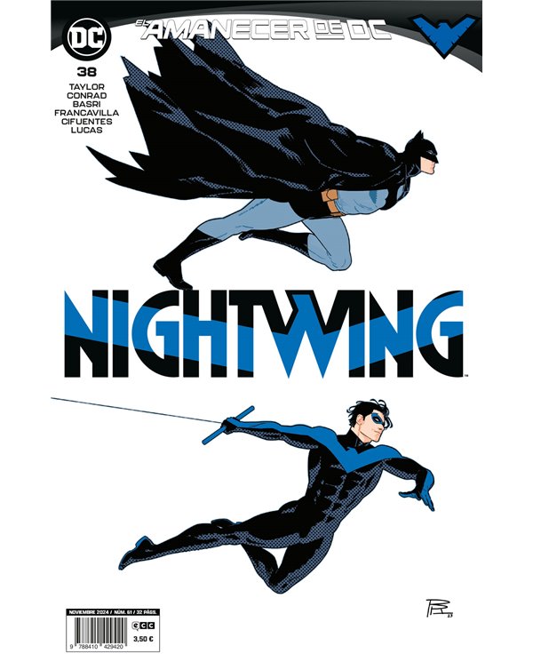 Tom Taylor/ Michael W. Conrad,ECC,,9788410429420,Nightwing núm. 38