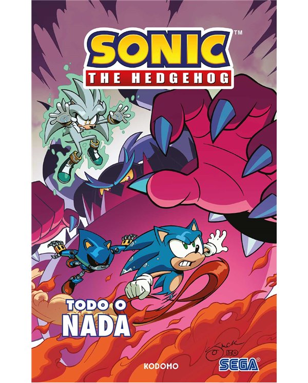 Ian Flynn,ECC,,9788410429048,Sonic The Hedgehog vol. 07: Todo o nada (Biblioteca Super Kodomo)