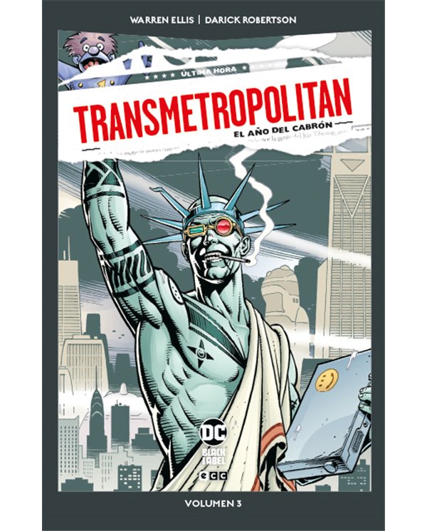 Warren Ellis,ECC,,9788410429574,Transmetropolitan vol. 3 de 10: El año del cabrón (DC Pocket)