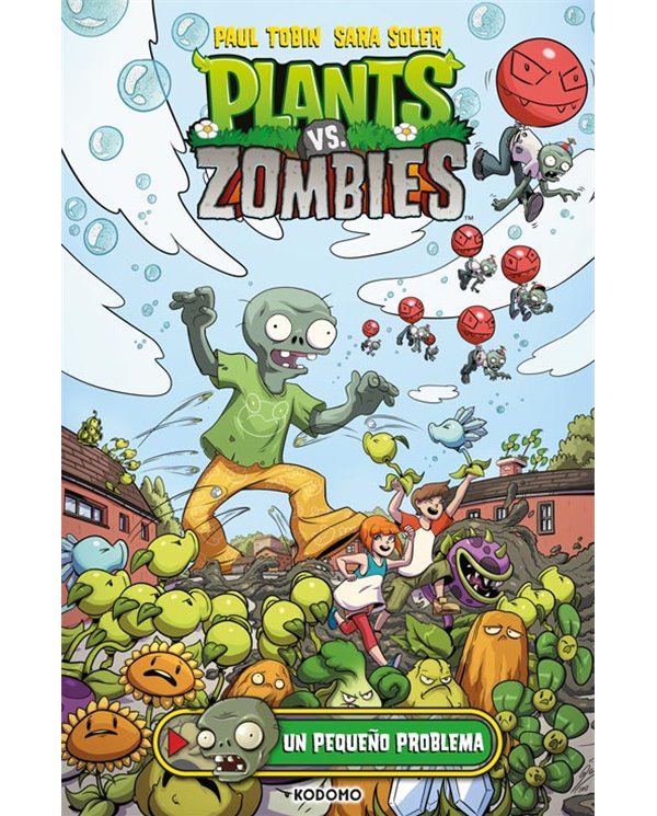 Paul Tobin,ECC,,9788410429765,Plants vs Zombies: Un pequeño problema