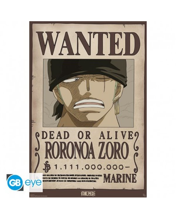 ONE PIECE - Póster Maxi 91,5x61 - Se busca Zoro Wano