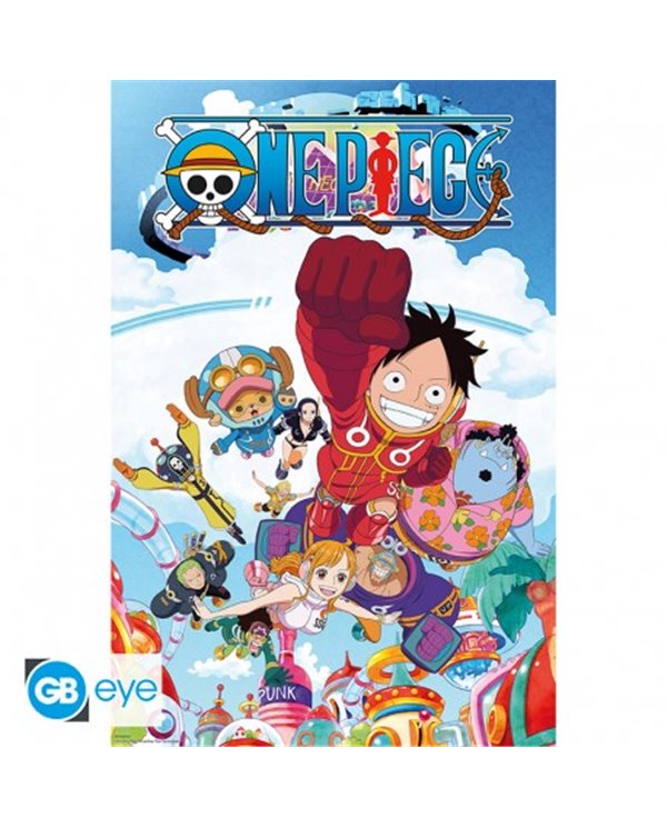 ONE PIECE -Póster Maxi 91,5x61 - Portada EggHead