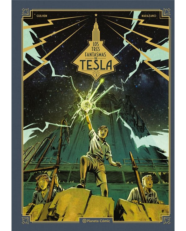 RICHARD  MARAZANO,PLANETA COMIC,,9788411128186,LOS TRES FANTASMAS DE TESLA 3,18,2211538461538