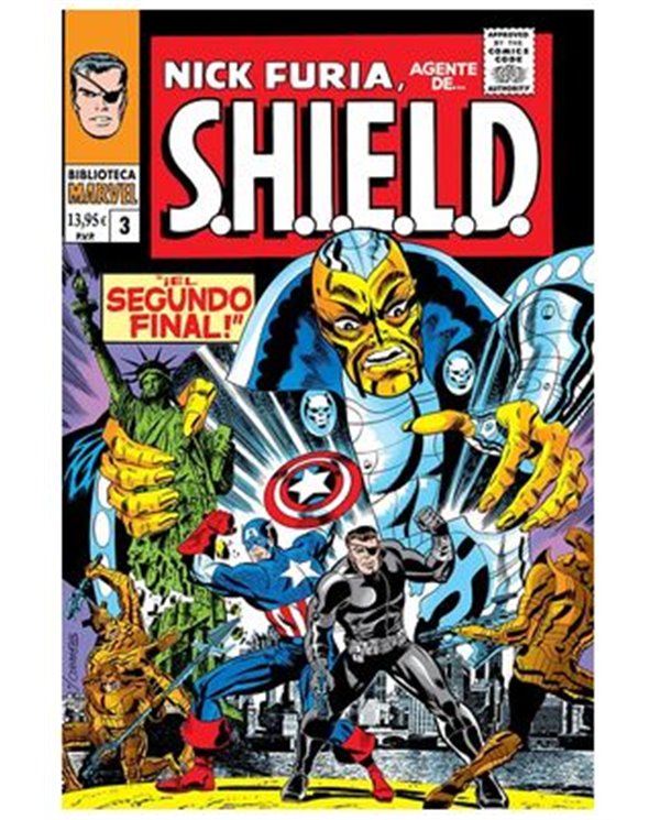 ROY THOMAS,PANINI ,,9788410516069,BIBLIOTECA MARVEL 72 NICK FURIA AGENTE DE S.H.I.E.L.D. 03,13,41