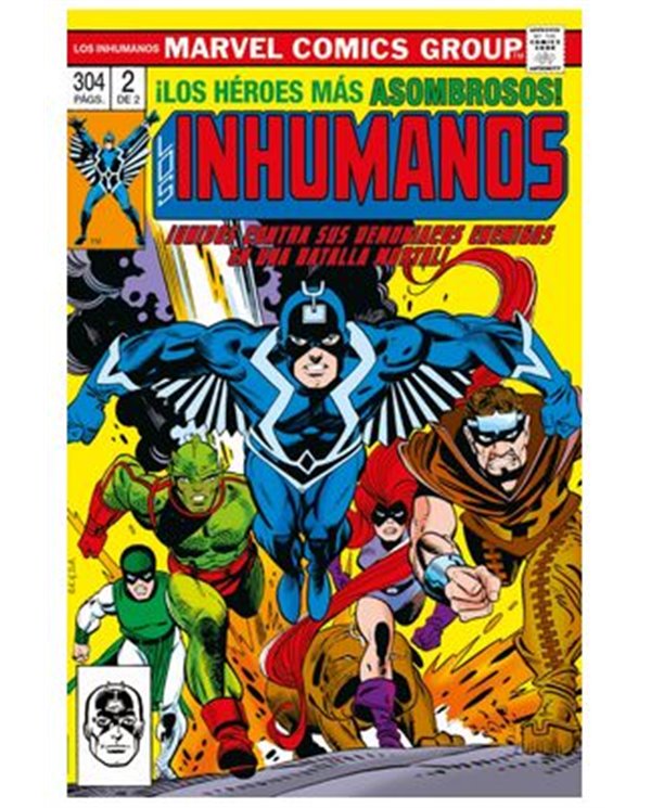 VARIOS AUTORES,PANINI ,,9788418814952,TPB LOS INHUMANOS 2 DE 2 (MARVEL LIMITED EDITION),0