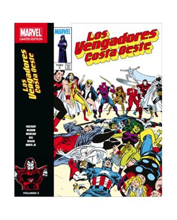 VARIOS AUTORES,PANINI ,,9788418814907,LOS VENGADORES COSTA OESTE 03 (MARVEL LIMITED EDITION),0