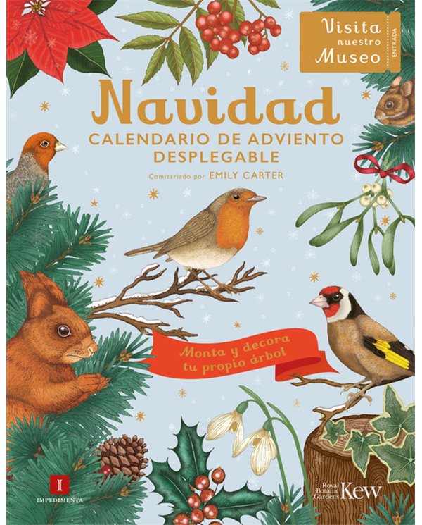 CARTER, EMILY,IMPEDIMENTA,,9788419581624,NAVIDAD
Calendario de Adviento desplegable,30,7692307692308