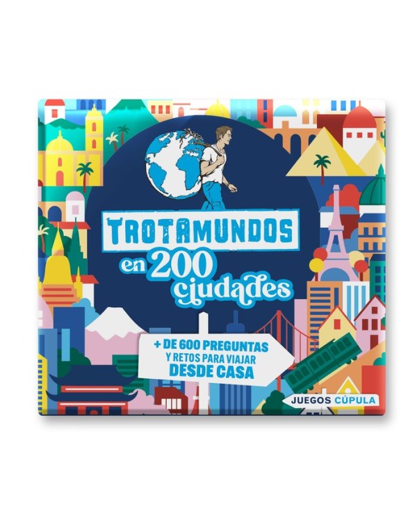 TROTAMUNDOS EN 200 CIUDADES
600 PREGUNTAS PARA VIAJAR DESDE CASA  9788448041489 16,95 €