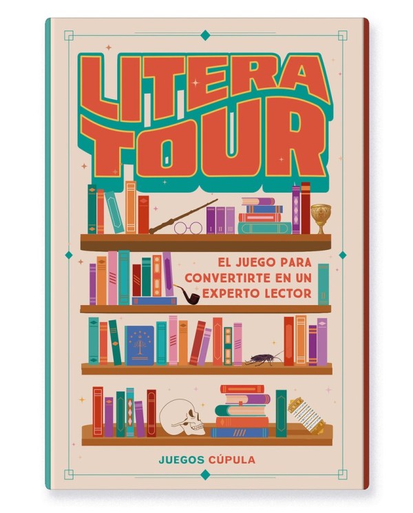 JUEGO DE MESA LITERATOUR EL JUEGO PARA CONVERTIRTE EN UN EXPERTO LECTOR  9788448041786