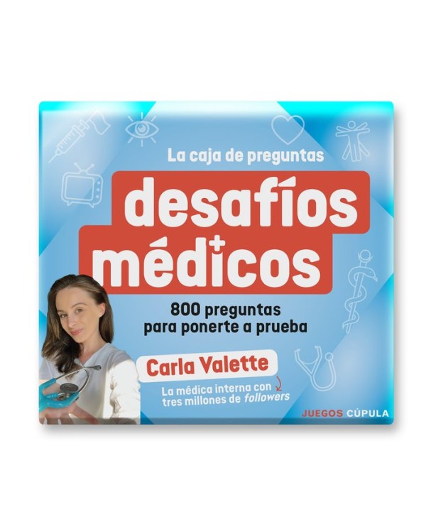 JUEGO DEMESA DESAFIOS MEDICOS 800 PREGUNTAS PARA PONERTE A PRUEBA