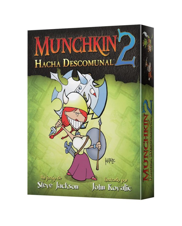 JUEGO DE MESA Munchkin 2: Hacha Descomunal 8435407639591