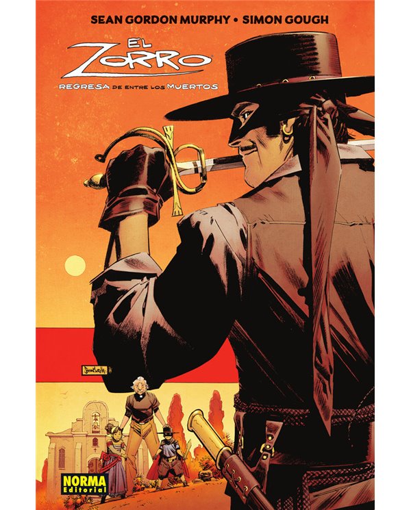 MURPHY GORDON SEAN/GOUGH SIMON,NORMA,,9788467972214,EL ZORRO REGRESA DE ENTRE LOS MUERTOS,29,5