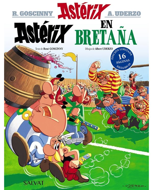 GOSCINNY  RENE,SALVAT,,9788469669839,ASTERIX EN BRETAÑA EDICION 2023,