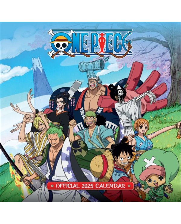 CALENDARIO 2025 30X30 ONE PIECE