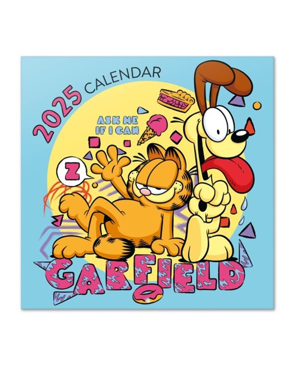 CALENDARIO 2025 30X30 GARFIELD