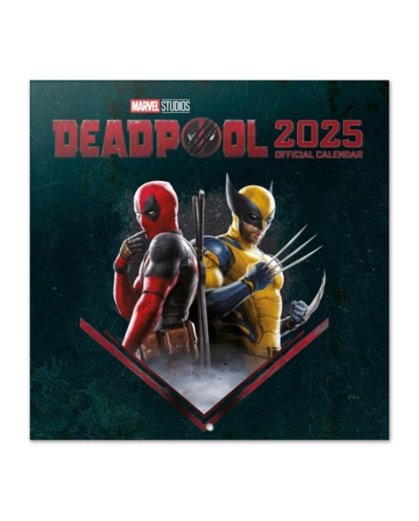 CALENDARIO 2025 30X30 MARVEL DEADPOOL