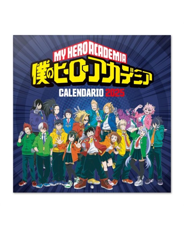 CALENDARIO 2025 30X30 MY HERO ACADEMIA