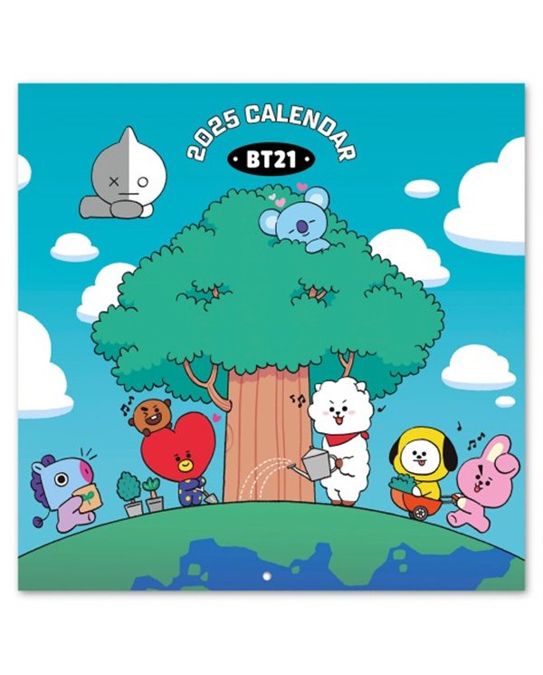 CALENDARIO 2025 30X30 BT21