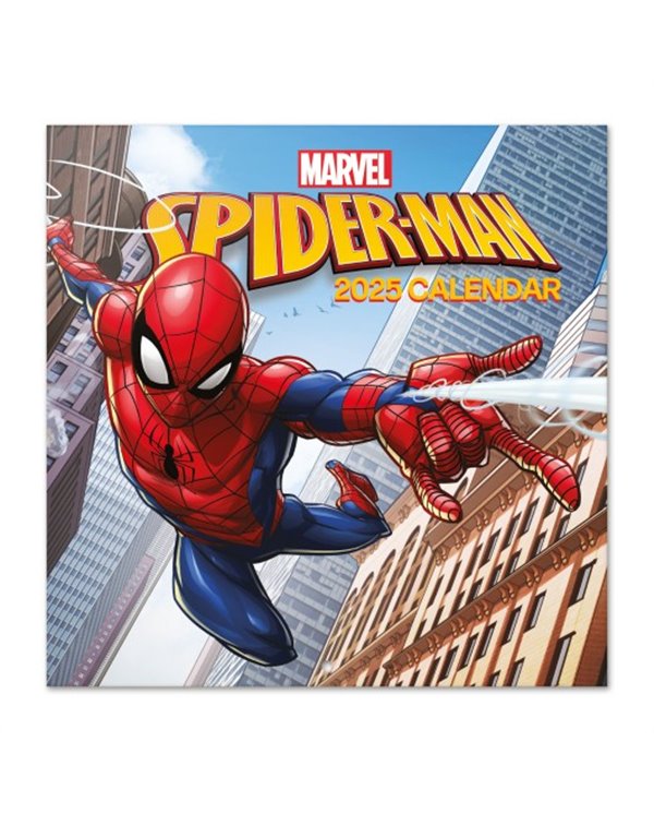 CALENDARIO 2025 30X30 MARVEL SPIDERMAN