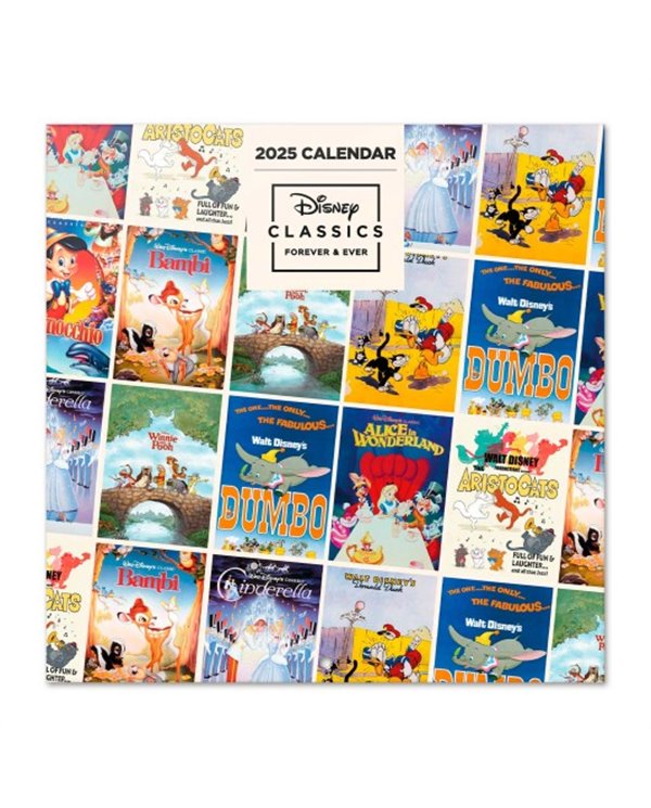 CALENDARIO 2025 30X30 DISNEY CLASICOS