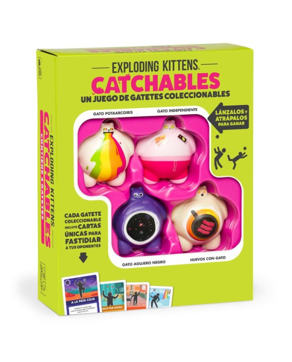 JUEGO DE MESA EXPLODING KITTENS: CATCHABLES CORE PACK