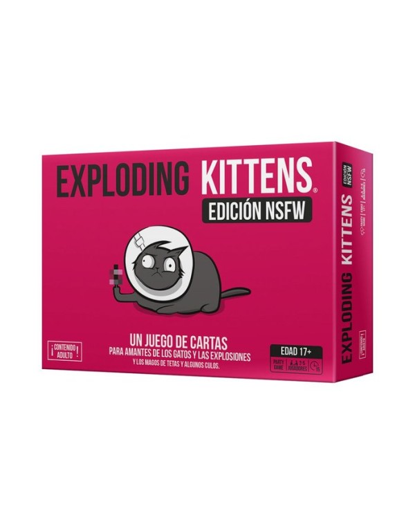 JUEGO DE CARTAS EXPLODING KITTENS NSFW  810083044132