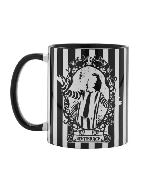 TAZA WARNER BROS BEETLEJUICE RAYAS  5063322073119