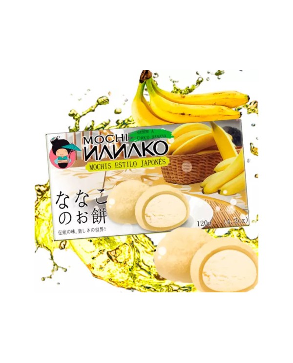 Mochis Nanako estilo japonés choco-banana 120gr 73469045429