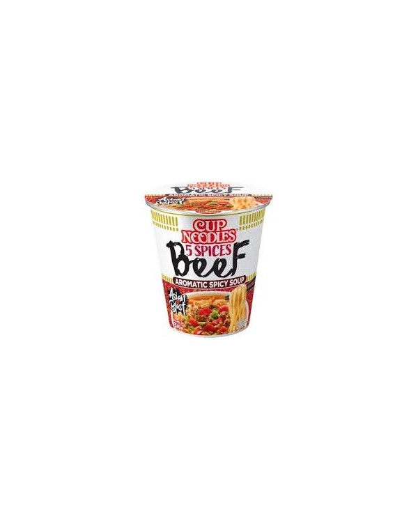 Sopa de Noodles Nissin sabor a Ternera 67g  5997523315412