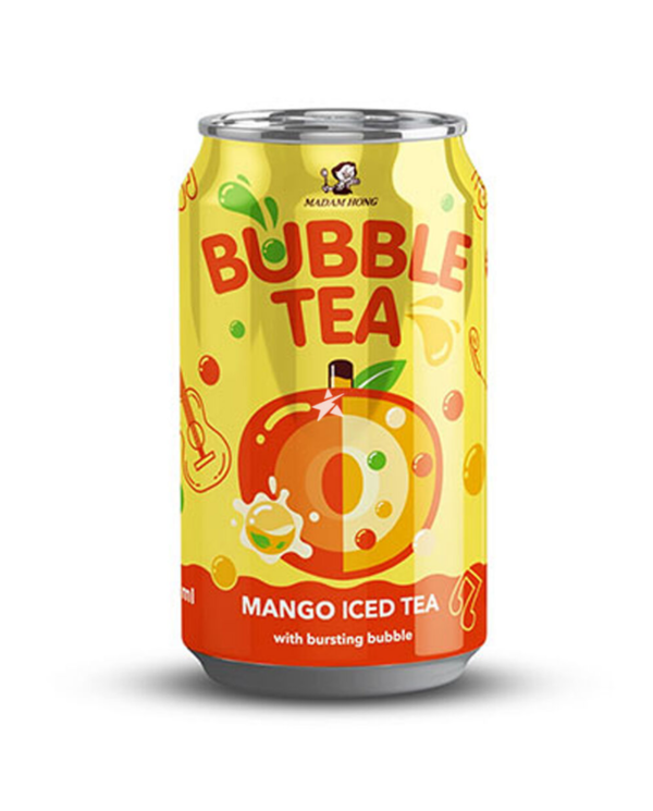 Bebida de Bubble Tea Sabor Mango 340ml  4711115020086