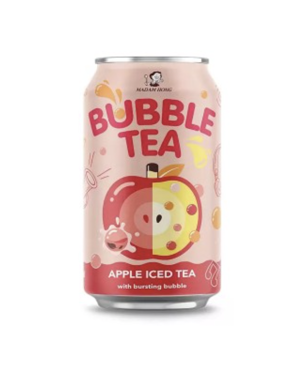 Bebida de Bubble Tea Sabor Manzana 340ml 4711115020062