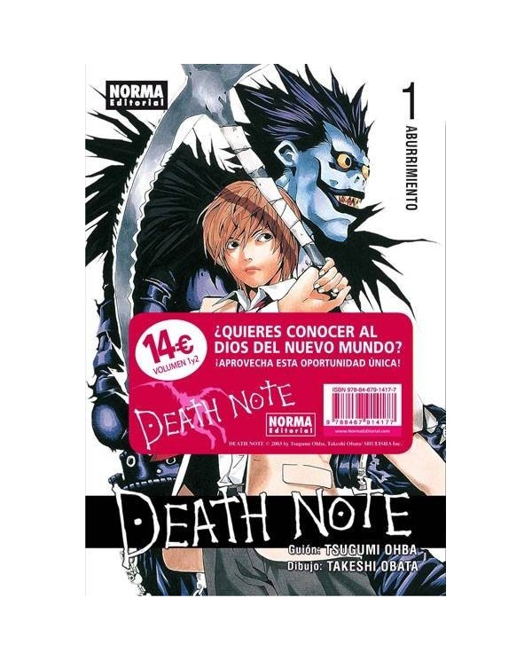 PACK INICIACION DEATH NOTE 1 + 2 (Tsugumi Ohba y Takeshi Obata)  