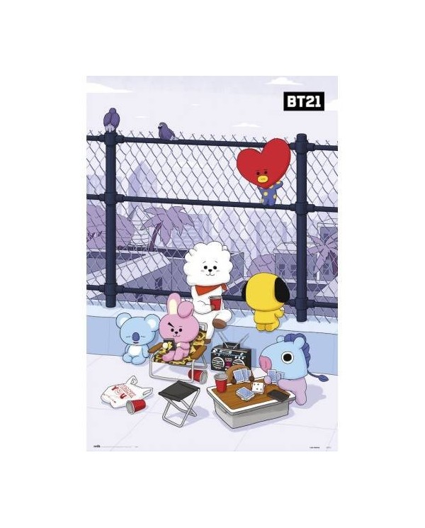 POSTER BT21 AZOTEA 8435497231637  7,50 €