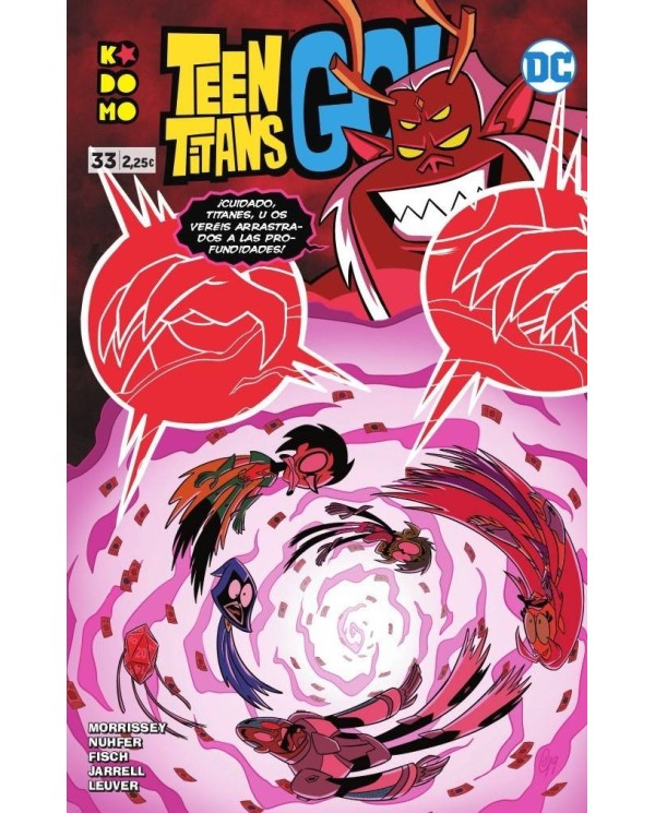 Teen Titans Go! Núm. 33 9788418043604 ECC 2,25 €