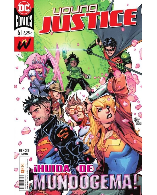 Young Justice núm. 06 9788418043703 ECC 2,25 €