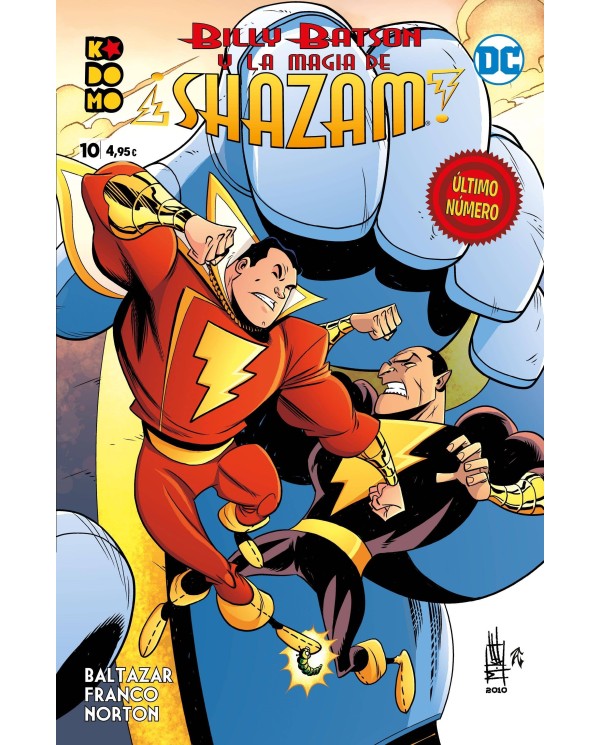 Billy Batson y la magia de Shazam 10 9788418043895 ECC 4,95 €