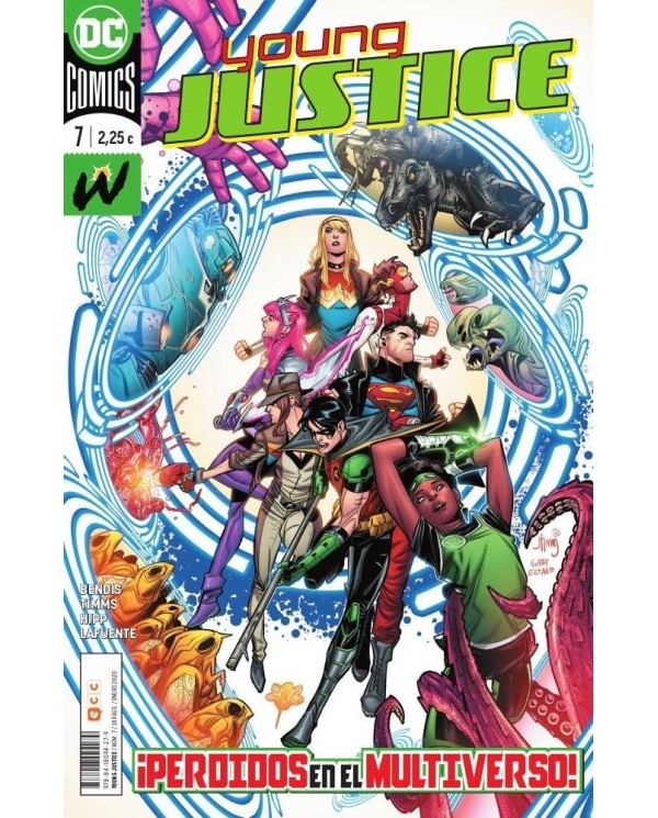 Young Justice núm. 07 9788418094279 ECC 2,25 €