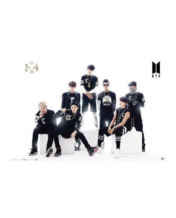 POSTER BTS BLACK AND WHITE 8435497231651  7,50 €