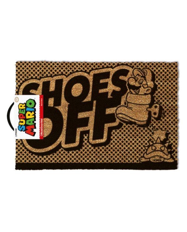 Felpudo Super Mario: Shoes Off Black 5050293851389  19,95 €