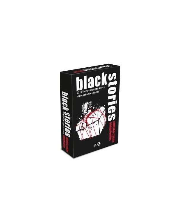 BLACK STORIES: CASOS SANGRIENTOS 8436564810953 GEN X GAMES 12,95 €