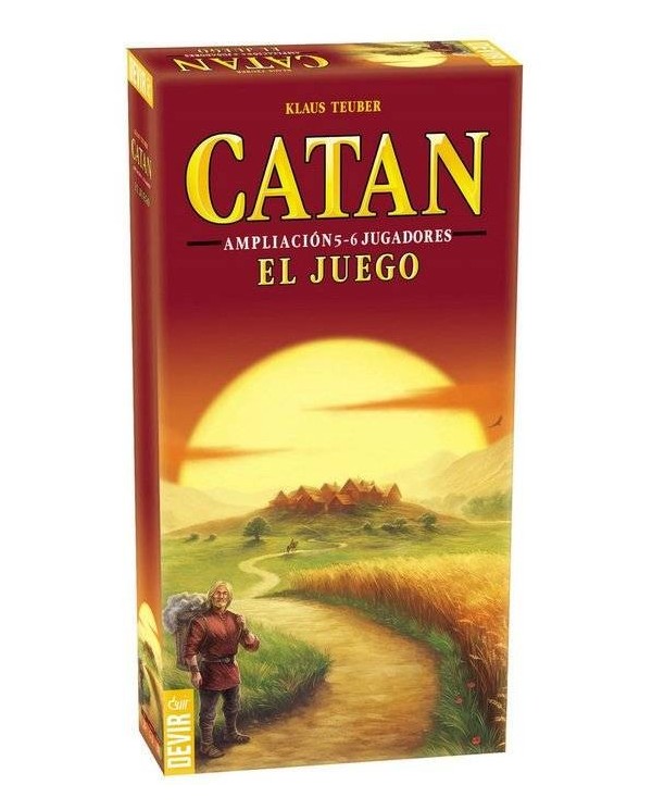 JUEGO DE MESA CATAN EXPANSION 5-6 JUGADORES