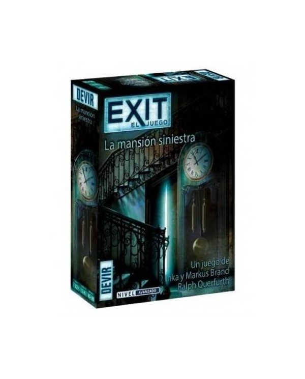 JUEGO DE MESA EXIT LA MANSION SINIESTRA 8436017228731 DEVIR 14,95 €