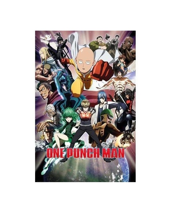 Poster One Punch Man Collage 5028486359370  7,50 €