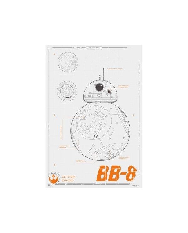 Maxi Poster Star Wars Bb-8 8435107825102  7,50 €