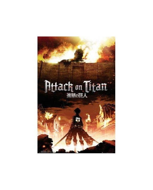 Maxi Poster Attack On Titan Key Art 5028486274925  7,50 €