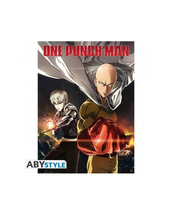 ONE PUNCH MAN - Póster "Saitama & Genos" (52x38)