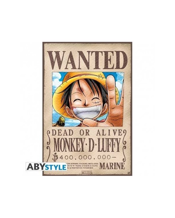 ONE PIECE - Poster "Wanted Luffy" (52x35)* ABYDCO103  5,00 €