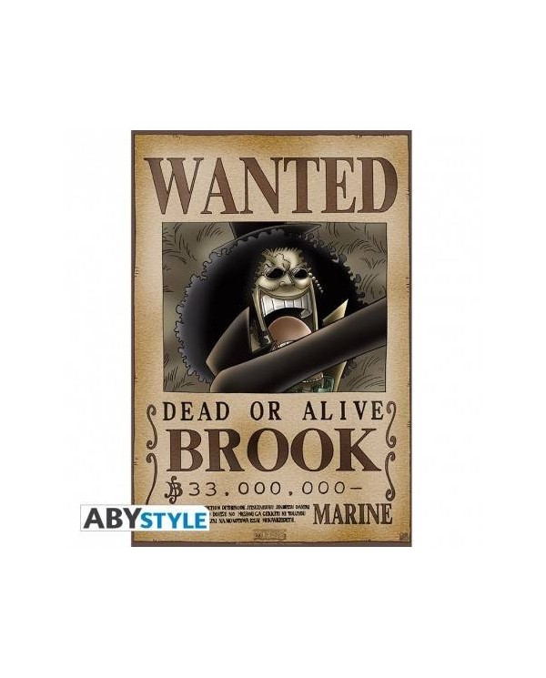 ONE PIECE - Poster "Wanted Brook" (52x35)* ABYDCO183  5,00 €